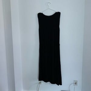 Oak / AOK - black cotton maxi dress